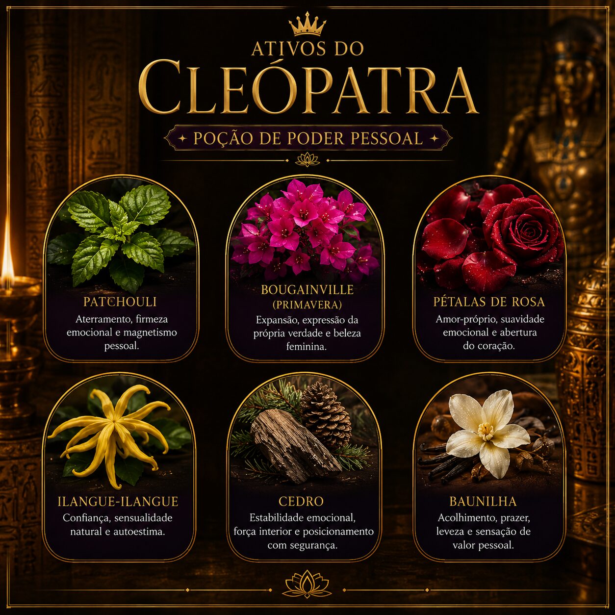 Perfume Cleópatra | Poção de Poder Pessoal - Imagem 4